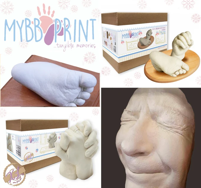 MybbPrint kéz láb lenyomatok szobrok
