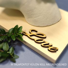 Kiegészítő dísz - LOVE felirat (talapzat nélkül)