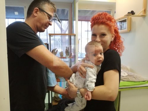 Mintavevő zselatin por alakban