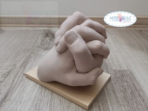 MybbPrint XL TALAPZATOS kézszobor készítő szett 2 FELNŐTT kezéhez 