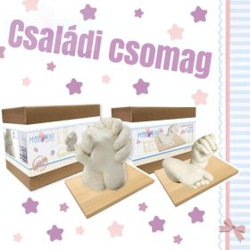  MybbPrint Családi Kézszobor Csomag – Örök emlék egyetlen dobozban